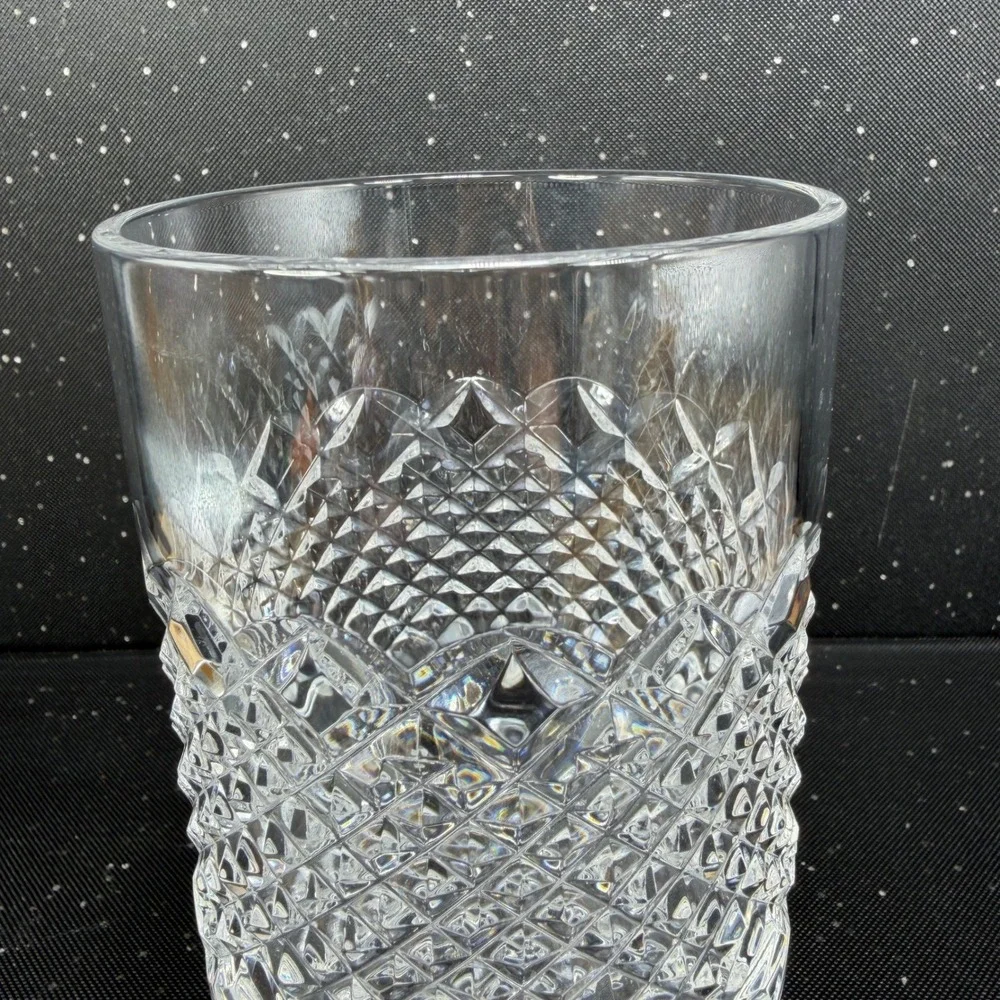 Waterford Crystal Castle Nore Vase Large Footed Goblet Cup Centerpiece 6 Inch